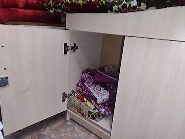Кийим үчүн комоддор: Кийим үчүн комод, Күзгүсүз, ЛДСП, түсү - Саргыч боз — 3