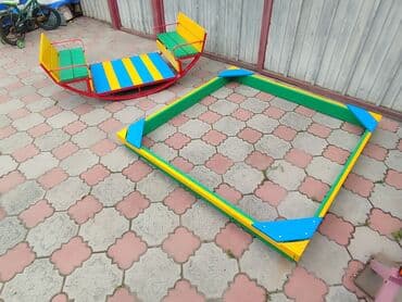 песочница детская: Песочница в наличии вместимость песка 8-9 мешков . Размер песочницы — 10