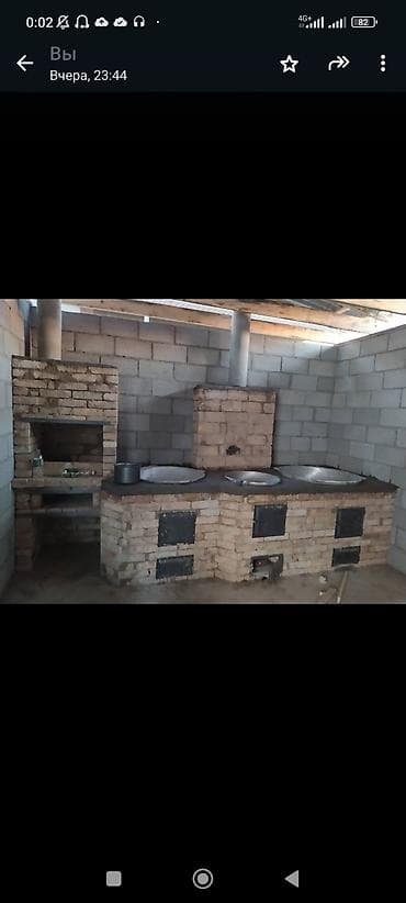 пушка плита: Кирпичная многоочаговая плита под казаны/коты с дымоходом - — 6