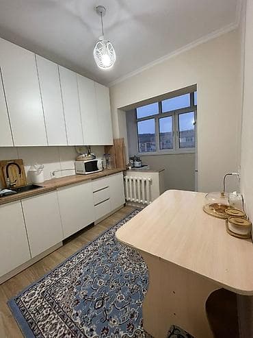 Квартиры: 3 комнаты, 80 м², Джал мкр (в т.ч. Верхний, Нижний, Средний) 106 серия, 8 этаж, Свежий ремонт — 2