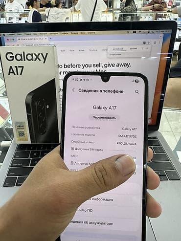 samsung a10s: Samsung Galaxy A17, Б/у, 256 ГБ, цвет - Черный, 2 SIM — 3