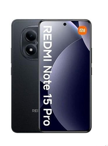 Redmi, Redmi Note 15 Pro, цвет - Черный