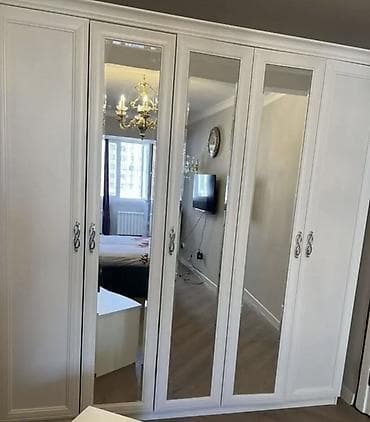 шкаф купе россия: СРОЧНО! 5дв шкаф. 45т.с. РОССИЯ. Почти новый, состояние отличное — 6