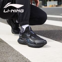 брендовая одежда бишкек: Кроссовки Li-Ning зимние, утеплённые - Тёплая ворсовая/флисовая — 1