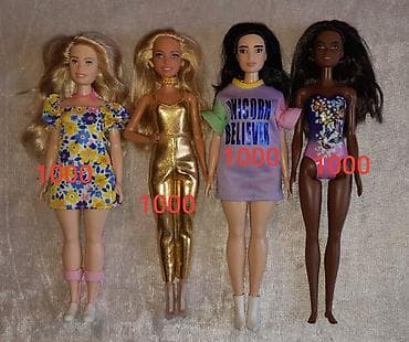 игрушечный револьвер: Продаю кукол Барби оригинал из личной коллекции,новые и в идеальном — 6