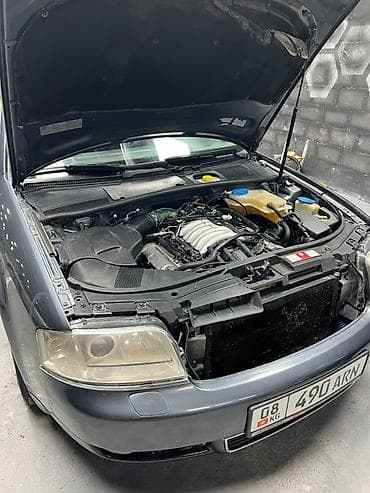 Унаа: Audi A6: 2002 г., 2.4 л, Кол менен иштөөчү, Бензин, Седан — 7