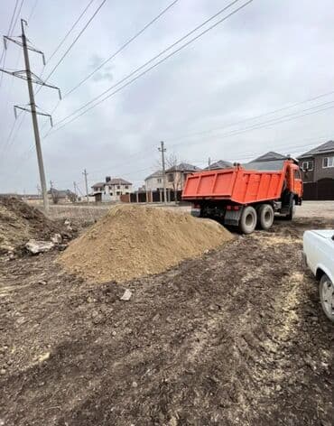Щебень отсев Песок Чернозём Отсев гравий грунт камни камень Доставим