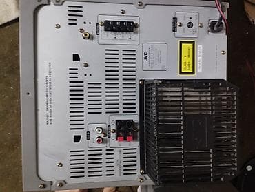 Усилители звука: Музыкальный центр JVC с акустикой Комплект: - Головное устройство JVC — 5