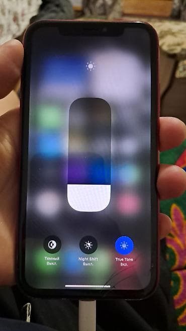 афон xs: IPhone Xr, Б/у, 64 ГБ, Красный, Кабель, 100 % — 1