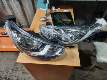 хундай машины: Алдыңкы фаралар комплектиси Hyundai 2012 г., Жаңы, Аналог — 1