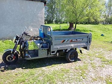 камера на скутер: Грузовой электротрицикл «Пять Звезд» с гидроподъёмным кузовом - Тип — 6