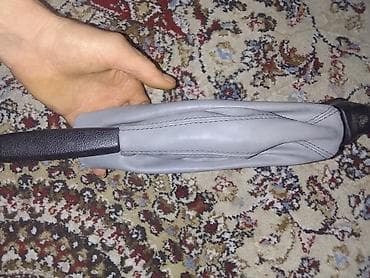 ГБО: Рычаг стояночного тормоза (ручник) с чехлом и механизмам в отличном — 2