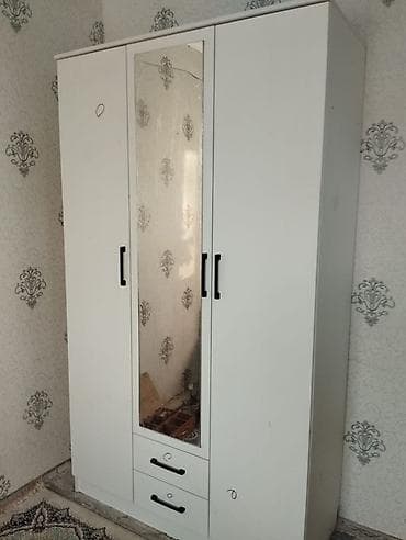 гримерный столик: Спальный гарнитур, Новый, Шкаф, Кыргызстан, цвет - Белый — 2