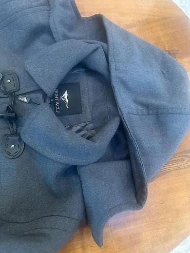 шуба мех: Школьная форма, цвет - Серый, Новый — 2