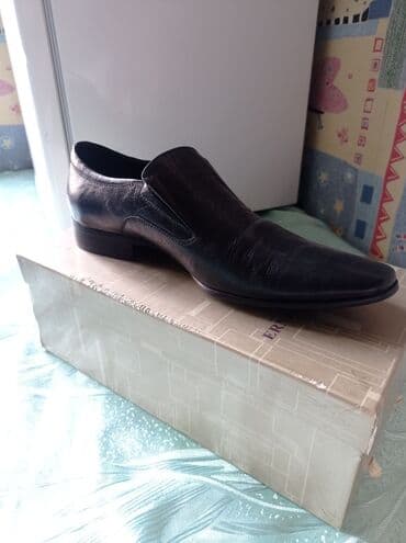 обувь женская 40: Мужские туфли, 42, Новый, цвет - Черный, Самовывоз — 2