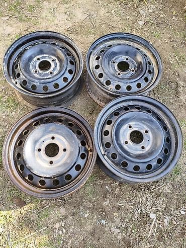 бек абад: Железные Диски R 15 Комплект, отверстий - 4 — 1