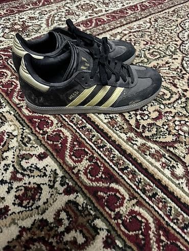 казаки обувь мужские: Мужские кроссовки, 37, Adidas, Б/у, цвет - Черный, Самовывоз — 4