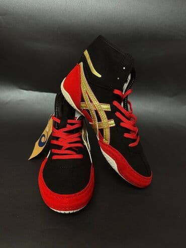 футбольные бутсы predator: Борцовки Asics матевого типа - Высокий крой для фиксации голеностопа — 2