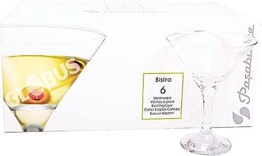 loft mebel: Набор бокалов для мартини Pasabahce Bistro, 6 штук. - Тип: бокалы на — 1