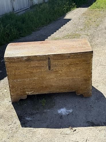 ножки для сундука: Сундук, Для белья, Дерево, цвет - Коричневый — 4