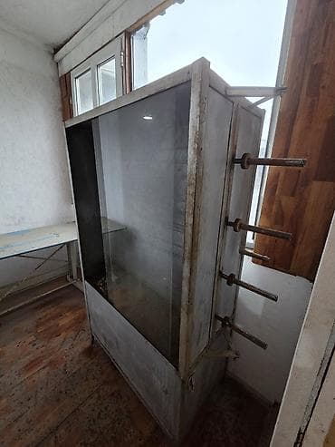 печи барбекю: Промышленный жарочный шкаф-гриль с вертелами (шаурма/курицы-гриль) — 1