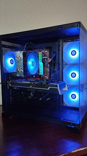 Компьютер, ядер - 6, ОЗУ 16 ГБ, Для работы, учебы, Б/у, AMD Ryzen 5, AMD Radeon RX 6700 XT, NVMe
