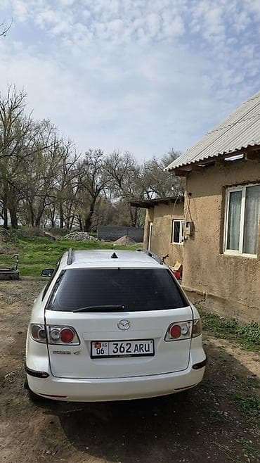 mazda mx: Mazda 6: 2003 г., 2 л, Механика, Бензин, Универсал — 5