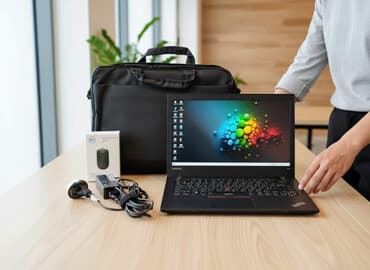 Ноутбук, Lenovo, 16 ГБ ОЗУ, Intel Core i5, 14 ", Б/у, Для работы, учебы, память SSD