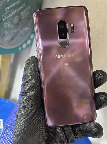 samsung с9: Samsung Galaxy S9 Plus, Б/у, 64 ГБ, цвет - Фиолетовый, 2 SIM — 2