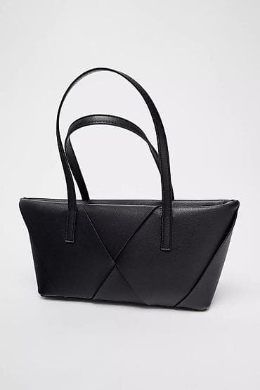 сумка для зала: ZA🤍 Geometric Tote Bag — идеальная база на каждый день ✨ Подойдет и — 2