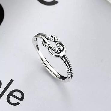 Кольца: Серебряное кольцо 925 пробы. Кольцо «Узел судьбы» — эстетика старого — 2