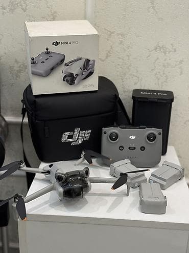Дроны: DJI Mini 4 Pro Fly More Combo Что входит: - Квадрокоптер ультралёгкий — 5