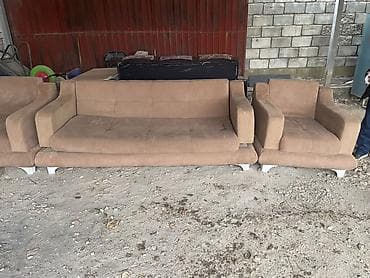 Все для дома и сада: Комплект мягкой мебели, цвет - Коричневый — 3