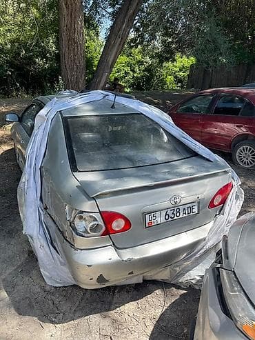 126 кузов: Toyota Corolla: 2003 г., Седан — 3