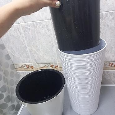 Горшок и кашпо для цветов. 20 см и 35 см — 2
