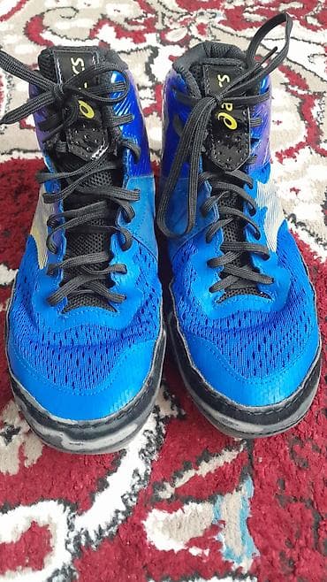 Борцовки ASICS JB Elite синего цвета размер 39 - Модель: ASICS JB