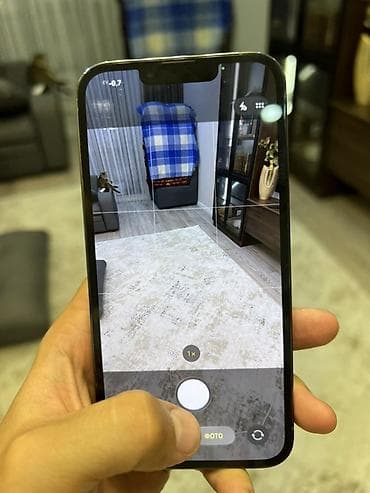 айфон не бу: IPhone 13 Pro, Б/у, 256 ГБ, Sierra Blue, Коробка, 75 % — 2