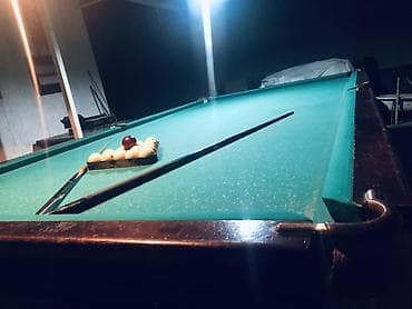 Спорттук тамактануу: Бильярдный стол для русского бильярда - Полноразмерный стол с — 1