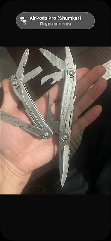 канцелярский нож: Мультитул Leatherman Wingman, сталь нержавеющая, складной Сделано в — 4