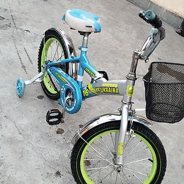 велоси: Продается детский велосипед,б/у хороший состаяния,размер шины 16 — 3