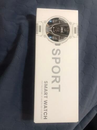 Спортивные смарт‑часы SPORT SMART WATCH (в коробке) - Круглый корпус