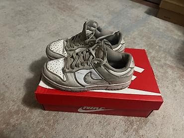 найк данки: Продаю оригинал Nike dunk low white 36 размер — 4