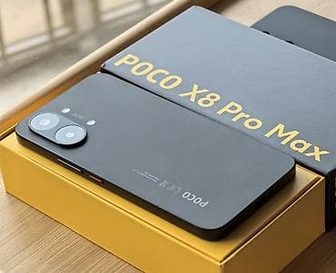 айфон икс с: Poco X8 Pro Max, Б/у, 512 ГБ, цвет - Черный, 2 SIM — 1