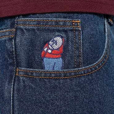 жынса: Свободные джинсы карго в стиле baggy - Силуэт: сверхширокий, прямой — 1