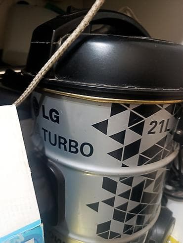 Пылесос, LG, Строительный, Сухая, Контейнер