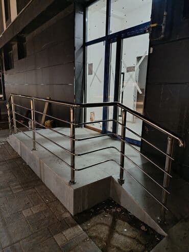 точная сварка: Готовые перила, Материал: Нержавеющая сталь, Для лестницы, Новый — 13