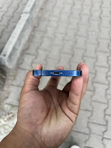 iphone 8 osh: IPhone 12 mini, Б/у, 128 ГБ, Голубой, 73 % — 3
