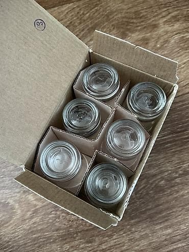 Стаканы: Набор стаканов Basic — 6 штук - Тип: низкие стеклянные тумблеры (old — 3