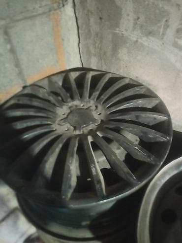 mini cooper: Железные Диски R 15 AMG, Комплект, отверстий - 4, Б/у — 3