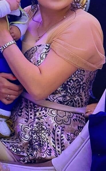 длинное леопардовое платье: Платье Наиля Байкучукова Очень красиво сидит Состояние хорошее На — 2